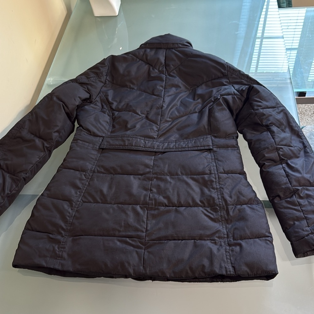 Puffer Jacket Larry Levine Black Puffer Jacket Size S - Picture 3 of 8